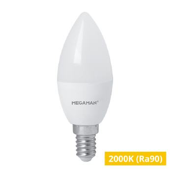 LED Kerze-DIM-E14-3,2W-250lm/820 CRI90